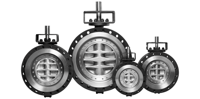3-х эксцентриковые дисковые затворы СТЕЙНВАЛ DN 300‒900 мм в наличии на складе